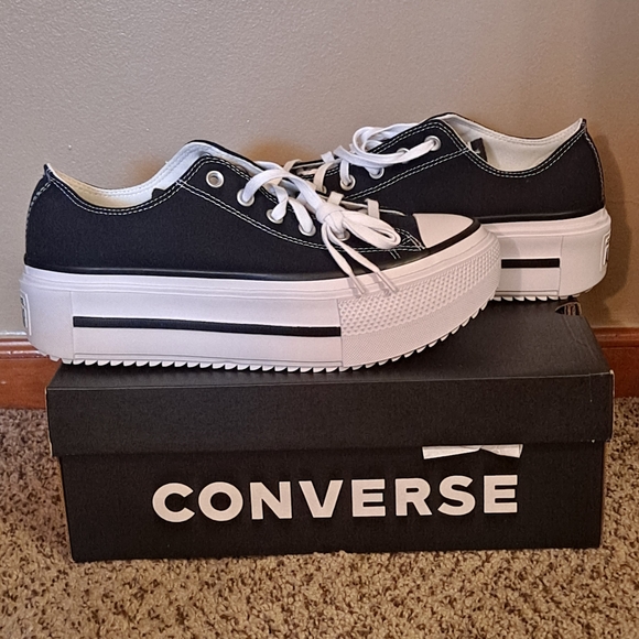 Converse Shoes - Chuck Taylor All Star Lift Double Stack Sneakers Women 10.5 Men 8.5